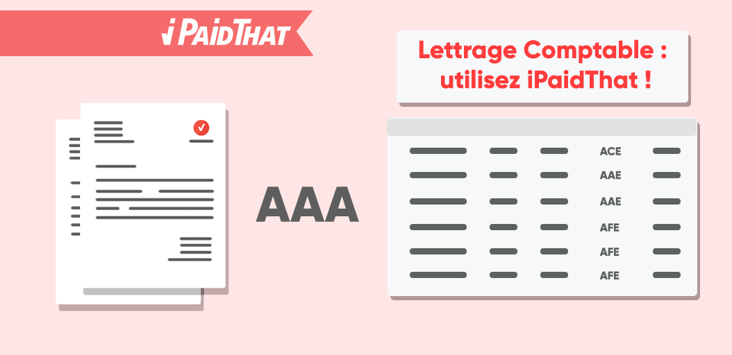Lettrage comptable utilisez iPaidThat