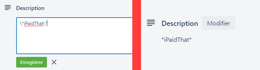 pas de mise en forme sur trello